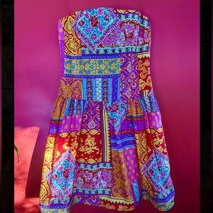 Colorful Bohemian Women's Dress